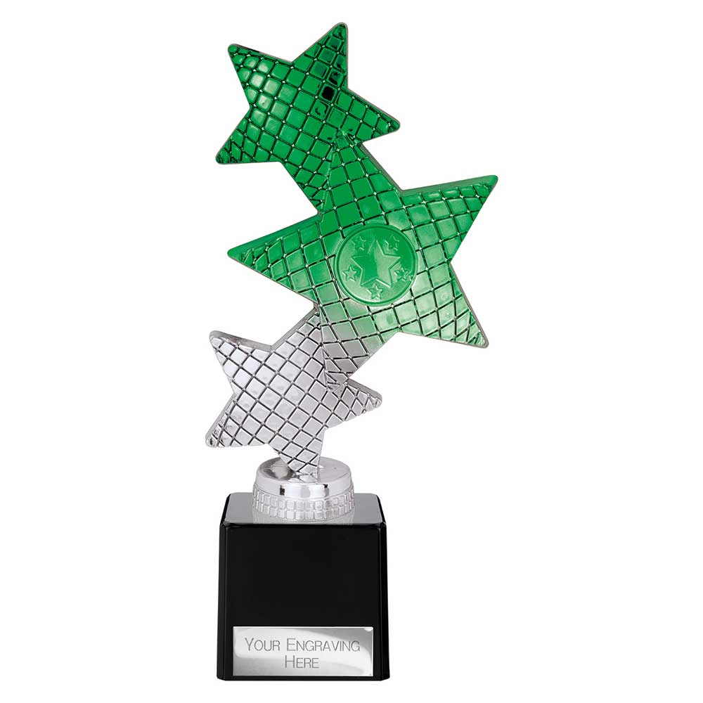 Trinity Star Multisport Trophy Green Silver