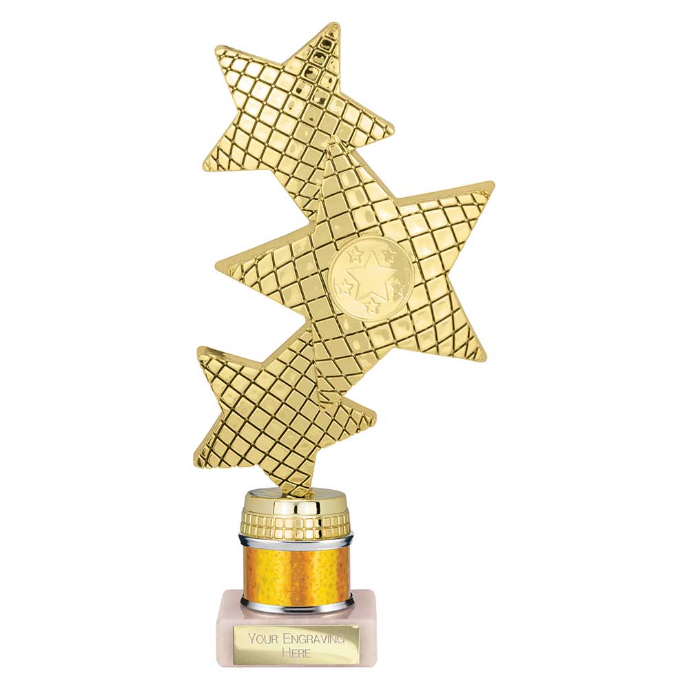 Trinity Star Multisport Tube Trophy Gold