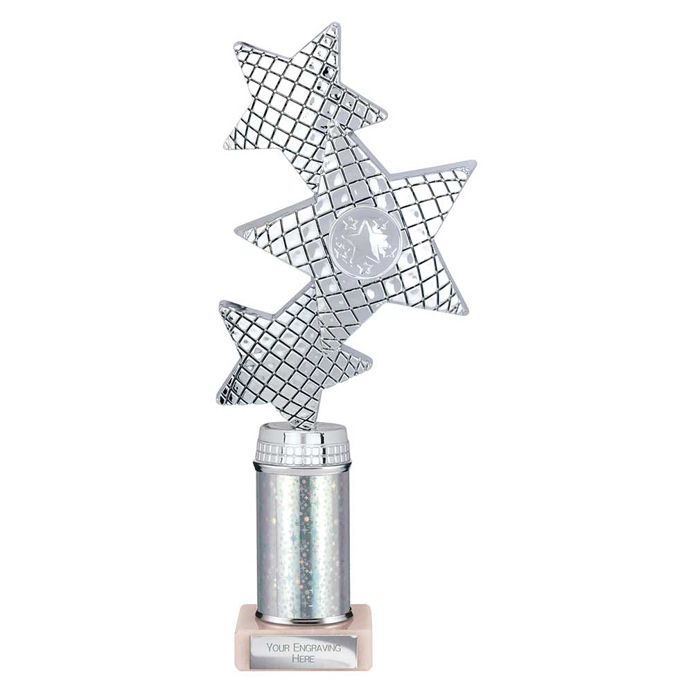 Trinity Star Multisport Tube Trophy Silver