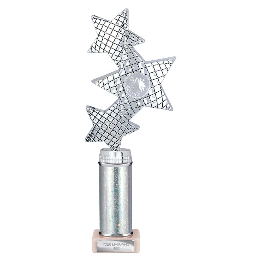 Trinity Star Multisport Tube Trophy Silver