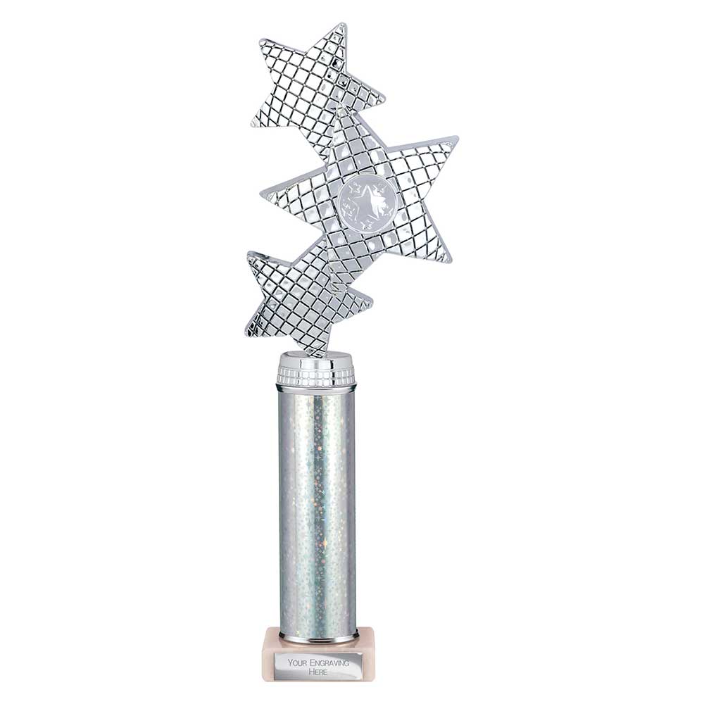 Trinity Star Multisport Tube Trophy Silver