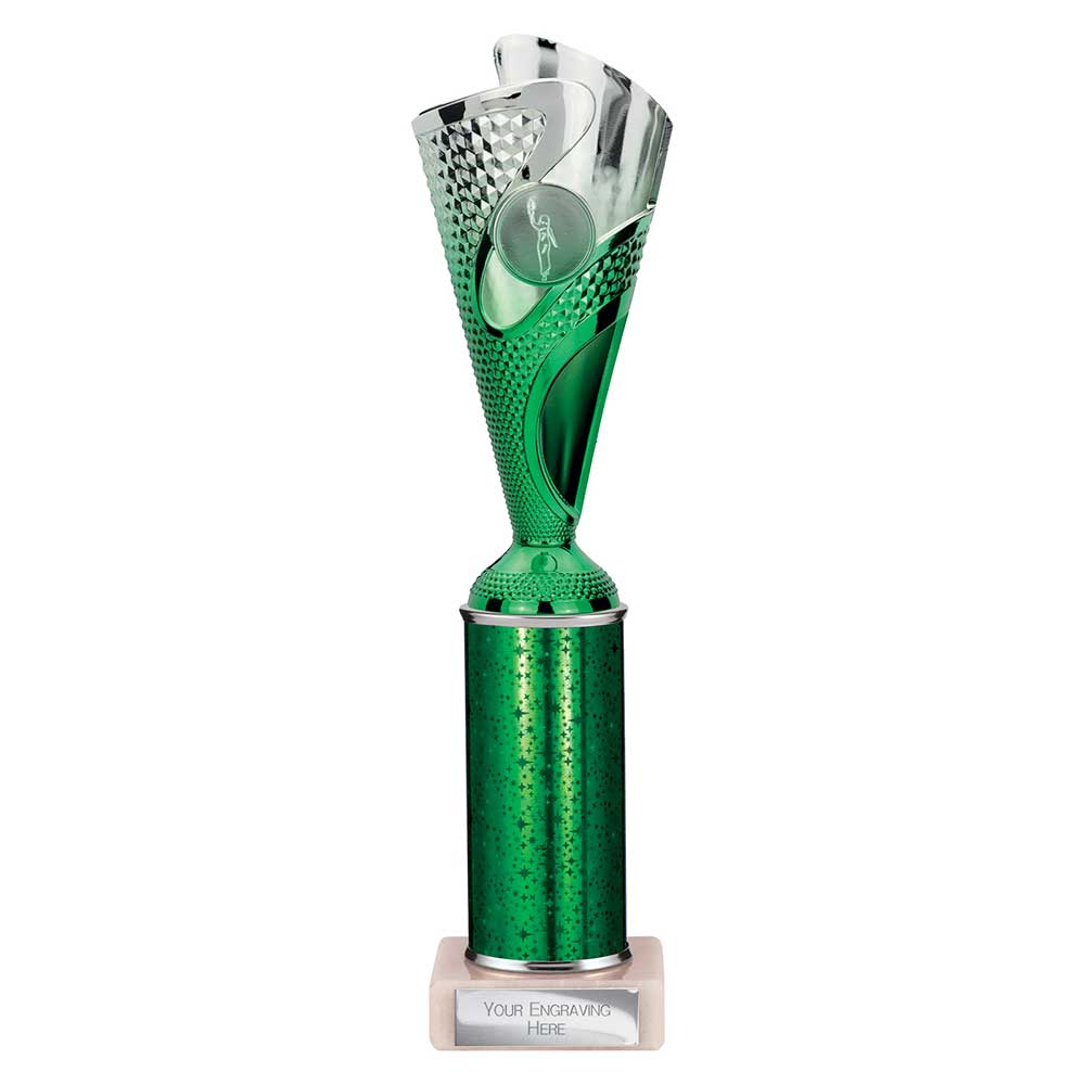 Rodeo Multisport Tube Trophy Silver Green