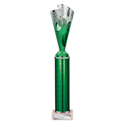 Rodeo Multisport Tube Trophy Silver Green