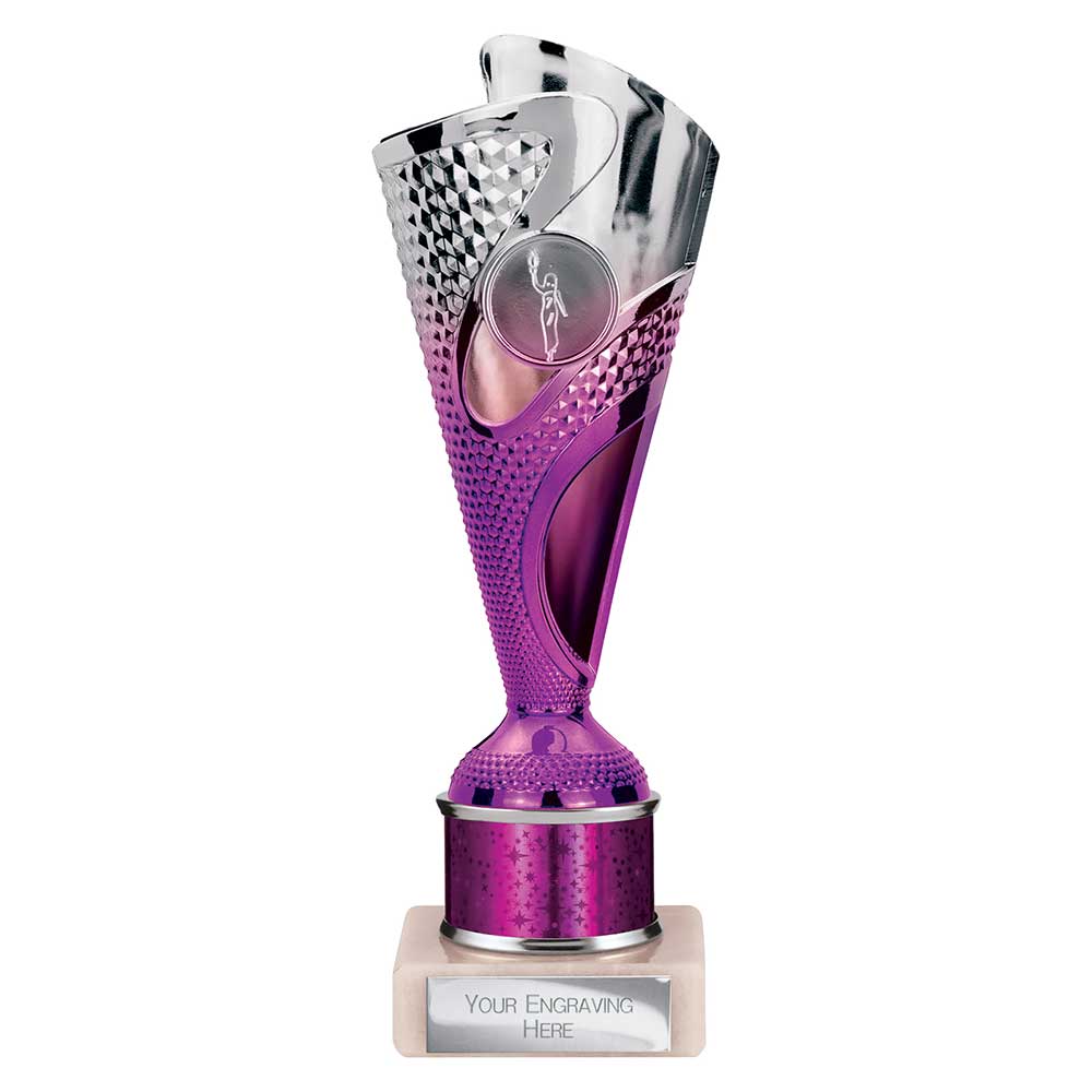 Rodeo Multisport Tube Trophy Silver Purple