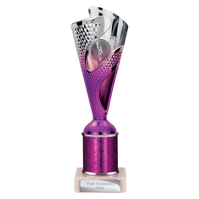 Rodeo Multisport Tube Trophy Silver Purple