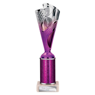 Rodeo Multisport Tube Trophy Silver Purple