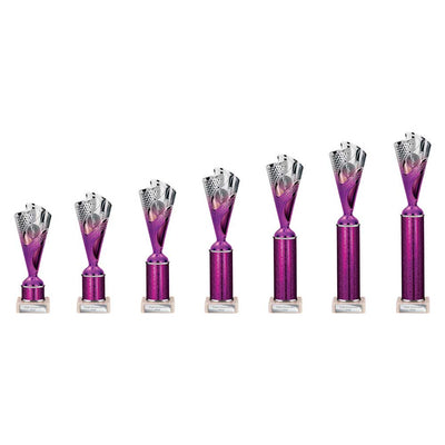 Rodeo Multisport Tube Trophy Silver Purple