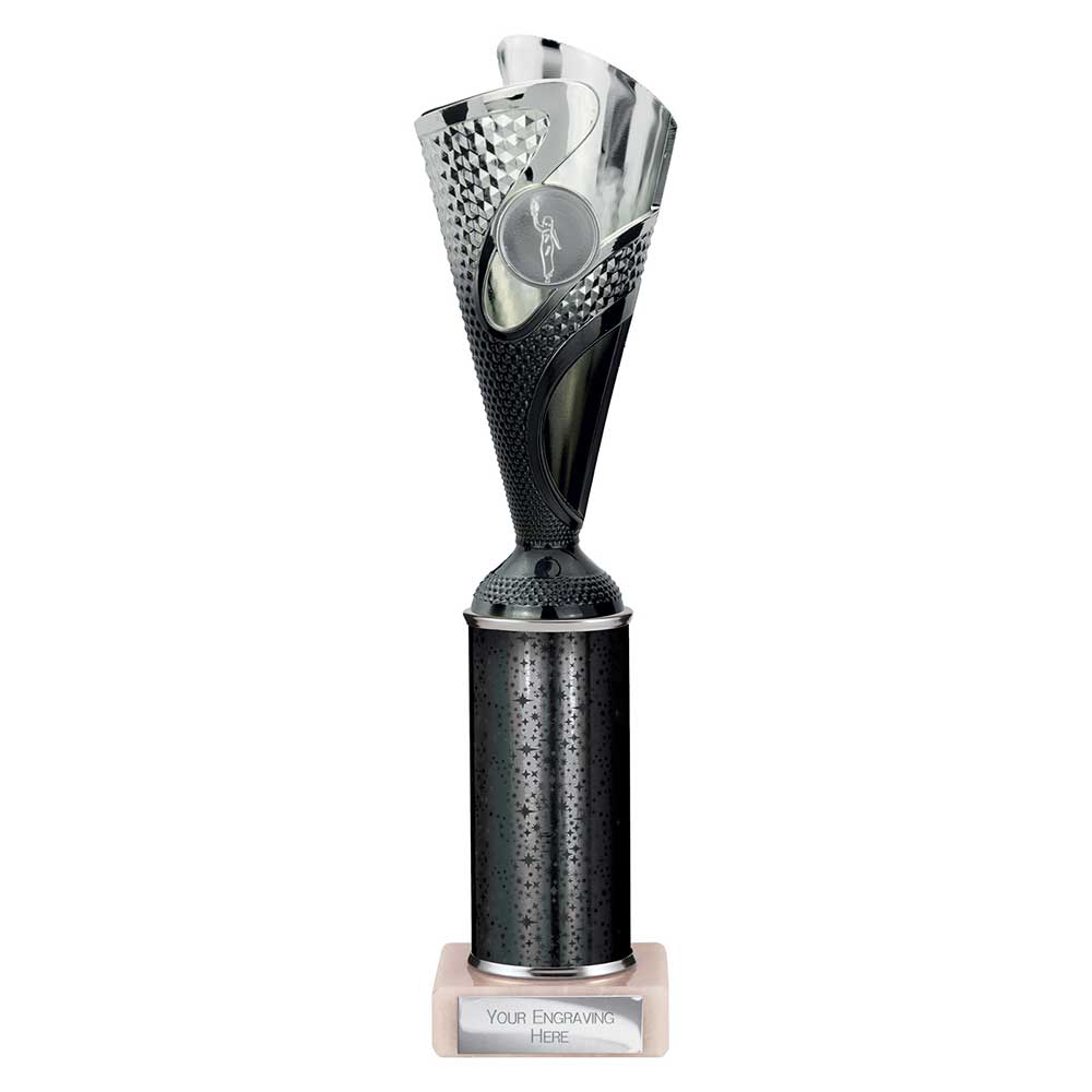 Rodeo Multisport Tube Trophy Silver Black