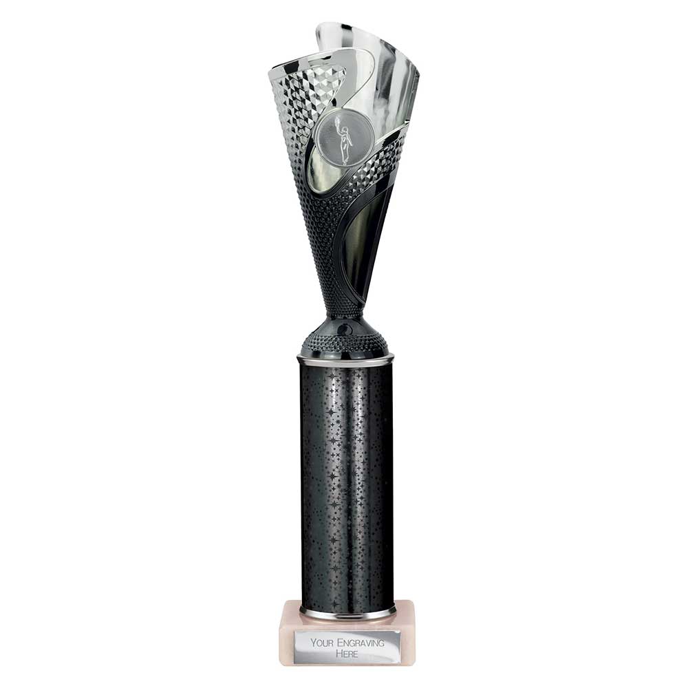 Rodeo Multisport Tube Trophy Silver Black