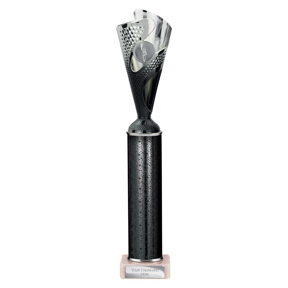 Rodeo Multisport Tube Trophy Silver Black