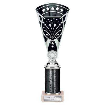 Cobra Star Multisport Tube Trophy Silver Black