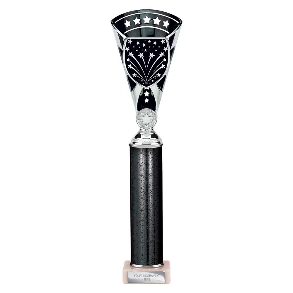 Cobra Star Multisport Tube Trophy Silver Black