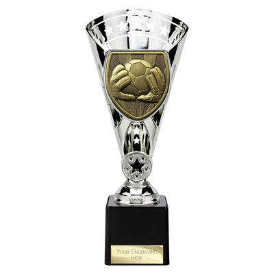 Cobra Star Football Goal Keeper Trophy Cup Award 6 Colours