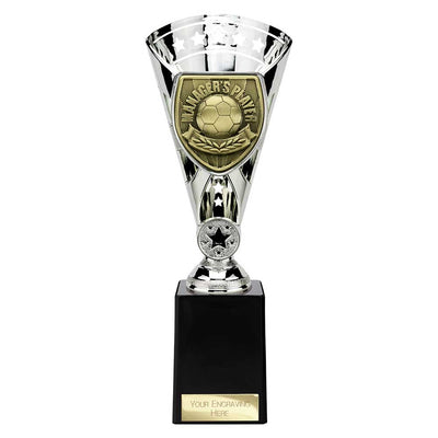 Cobra Star Cup Managers Player Football Trophy Award 6 Colours