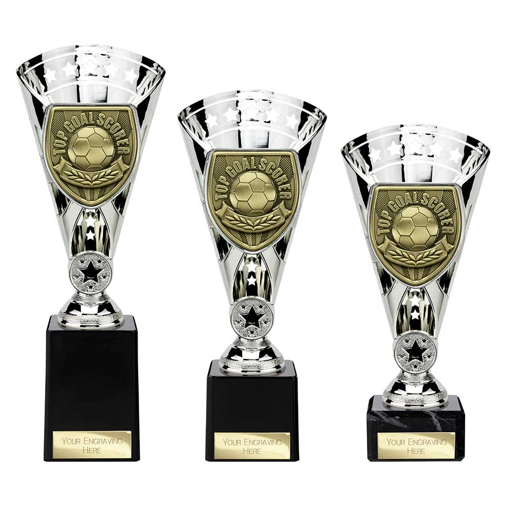 Cobra Star Cup Top Scorer Football Trophy Award 6 Colours