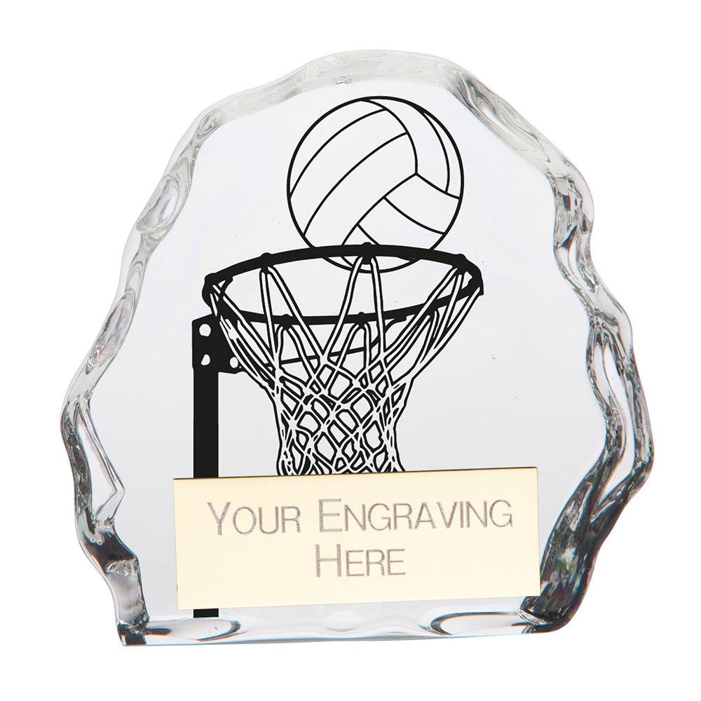 Mystique Netball Glass Award