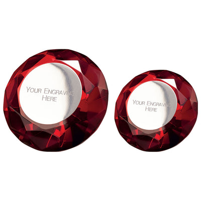 Impulse Diamond Red Crystal Gift Award