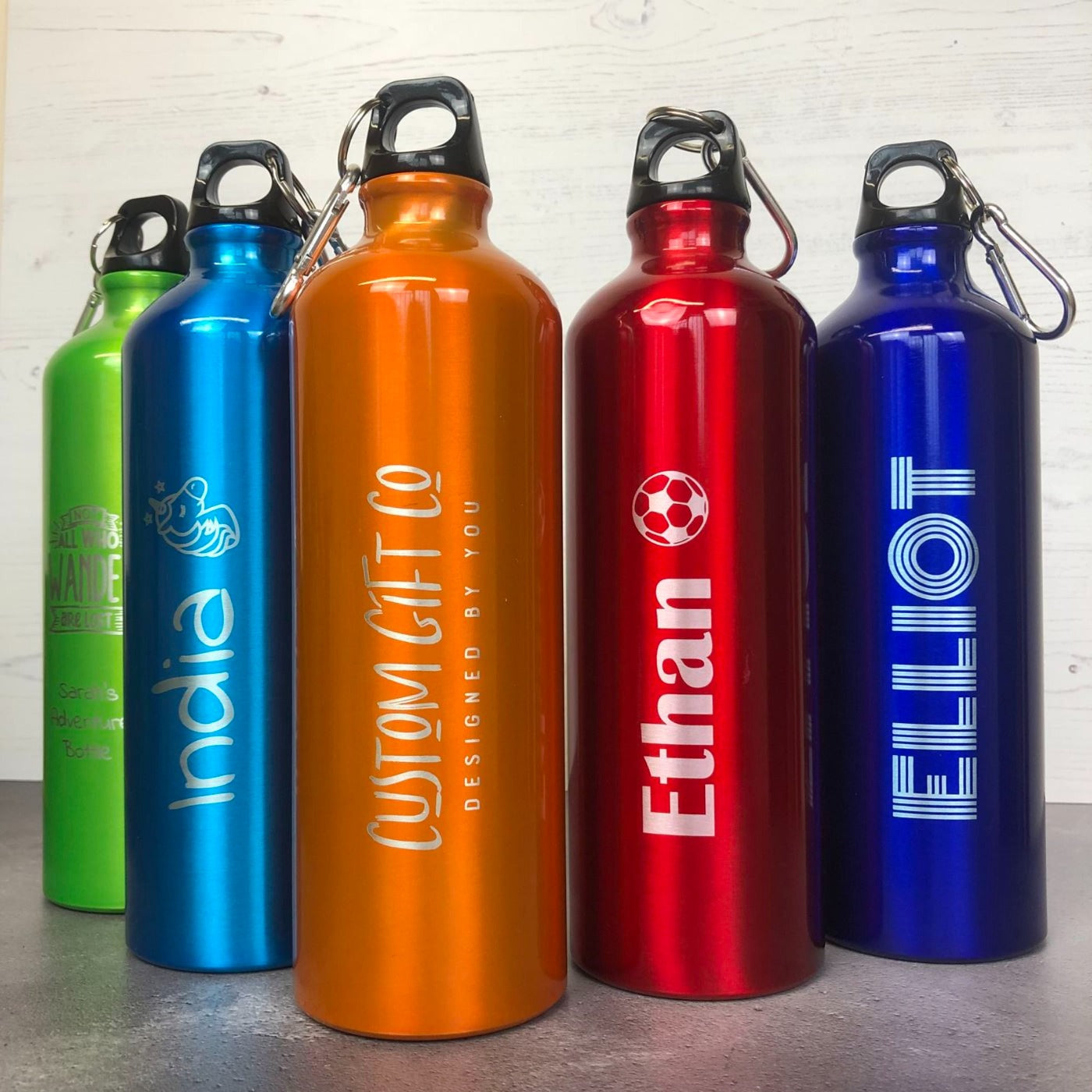 Personalised Sports Bottle in Aluminium - 750ml