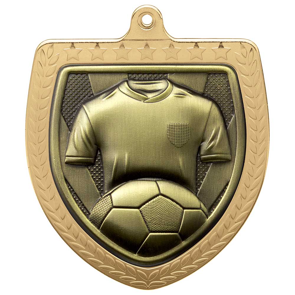 Cobra Football Shirt Ball Shield Medal