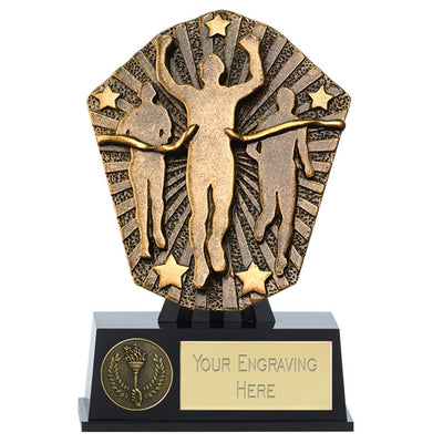 cosmos mini running trophy award