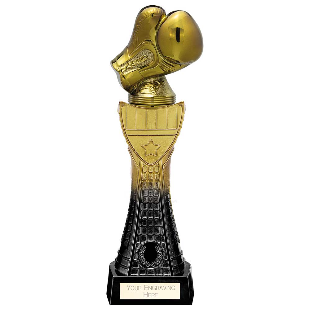 Fusion Viper Tower Boxing Glove Award Trophy