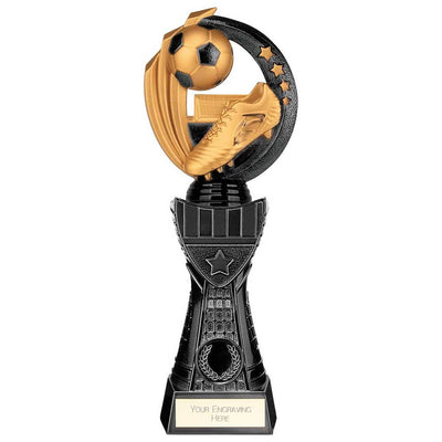 Renegade Heavyweight Football Trophy Black