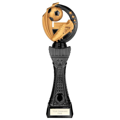 Renegade Heavyweight Football Trophy Black