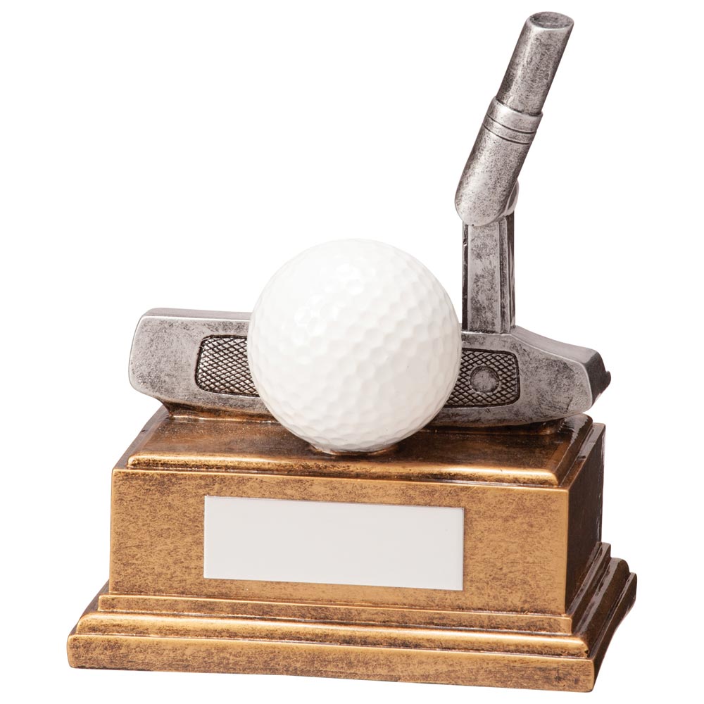 Golf Putter Club Award Trophy 120Mm