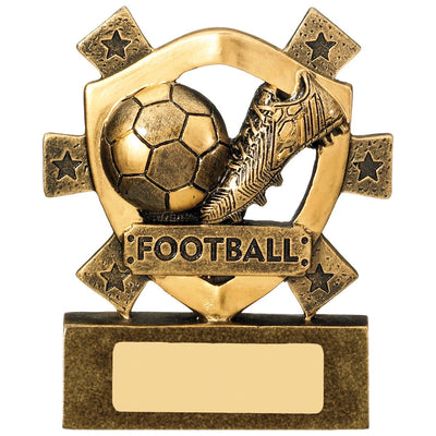 Football Shield Trophy Mini Award