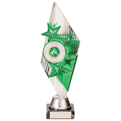 Budget Green Multi Sport Award Pizzazz Trophy