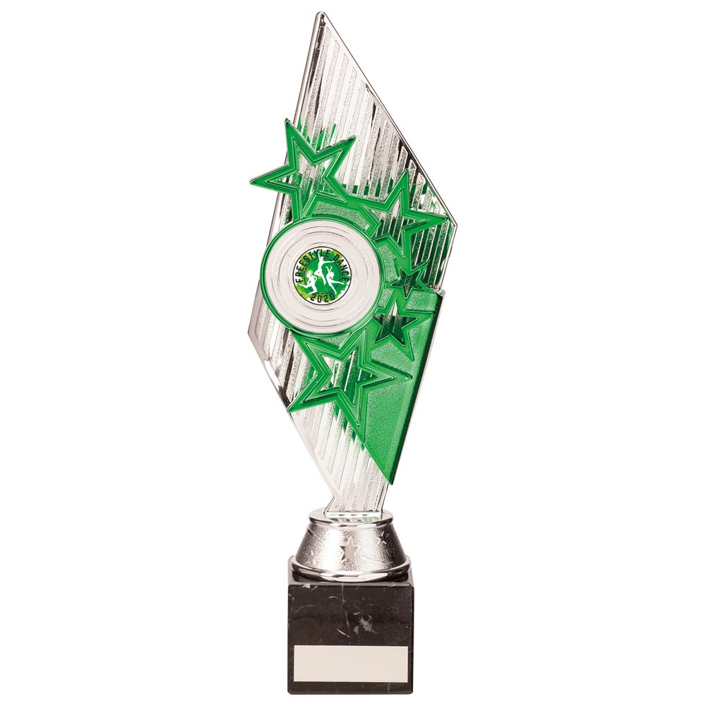 Budget Green Multi Sport Award Pizzazz Trophy