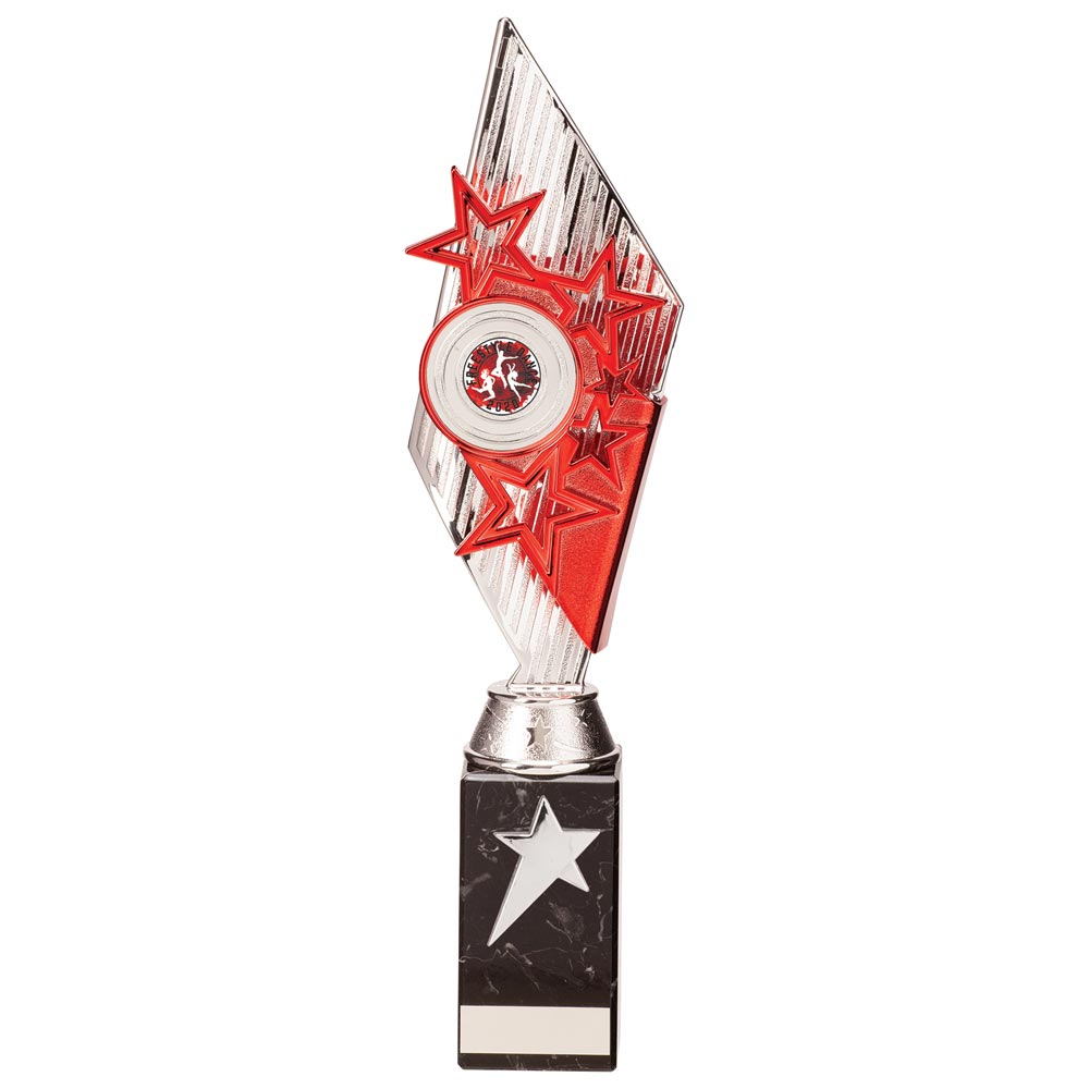 Budget Red Multi Sport Award Pizzazz Trophy