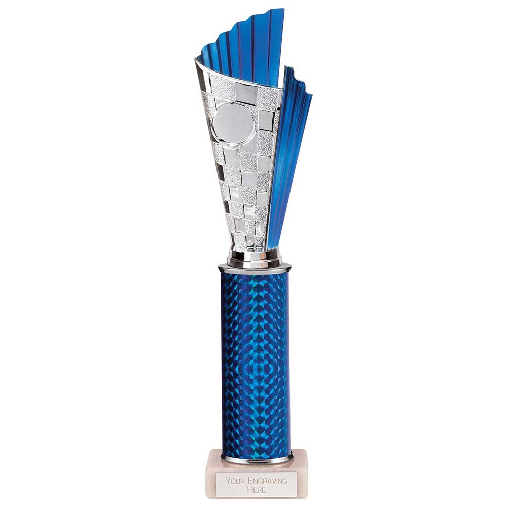 Flash Plastic Trophy Blue