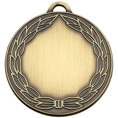 classic laurel wreath medal 5cm