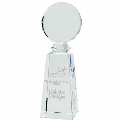 Eclipse Crystal Award Trophy